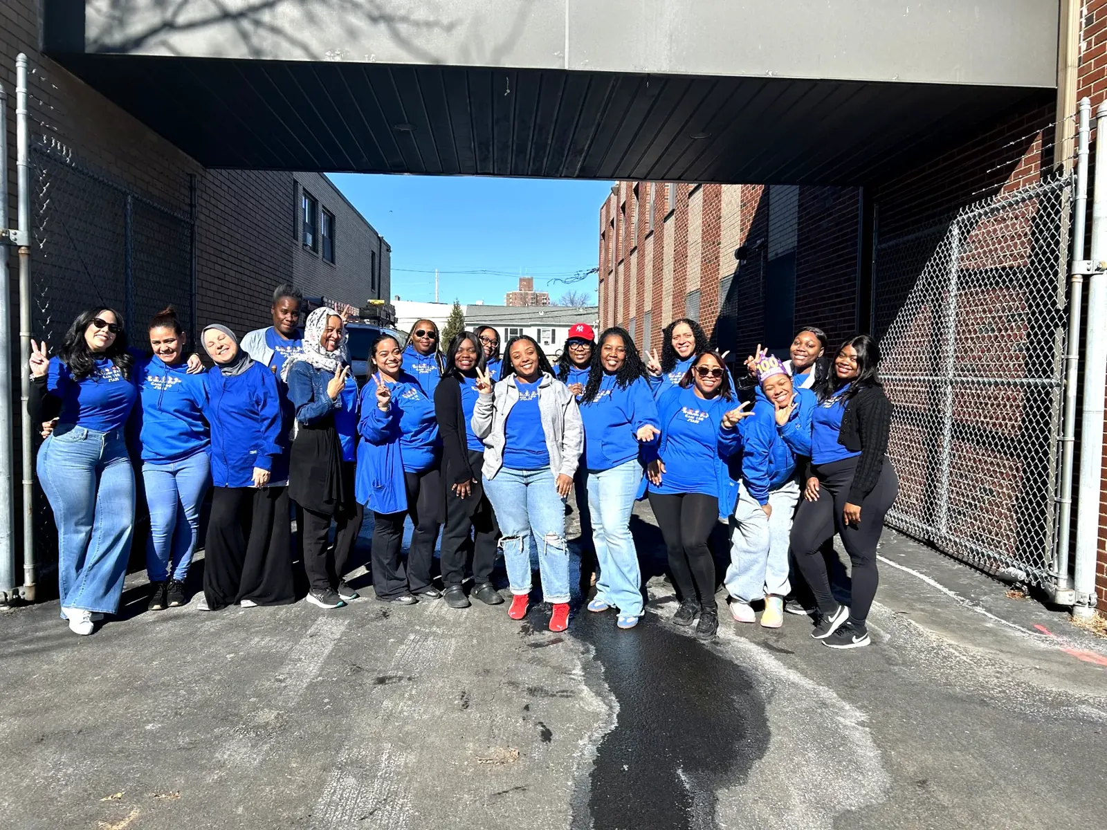 PDC100 staff members